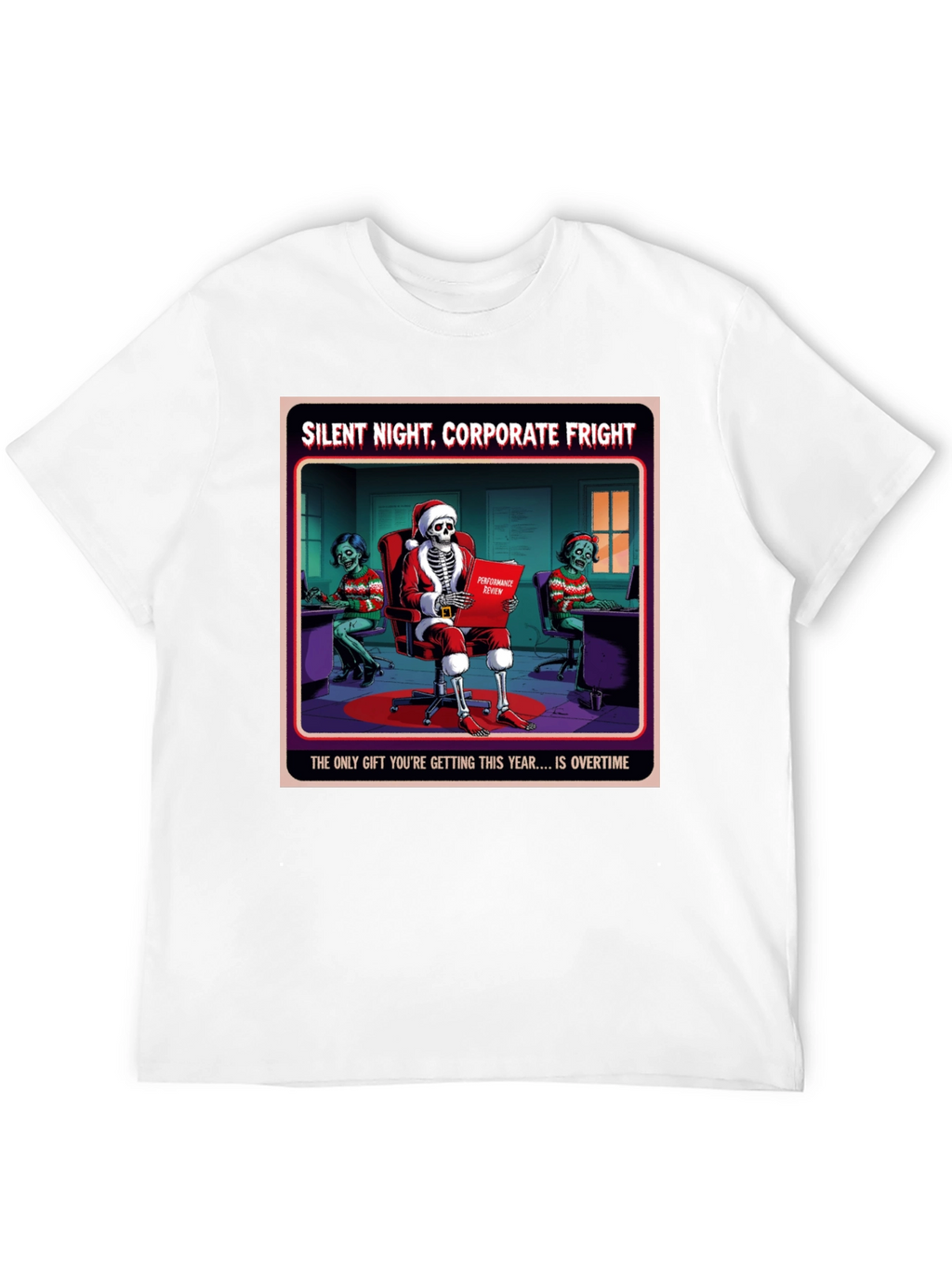 Silent Night Corporate Fright T-Shirt