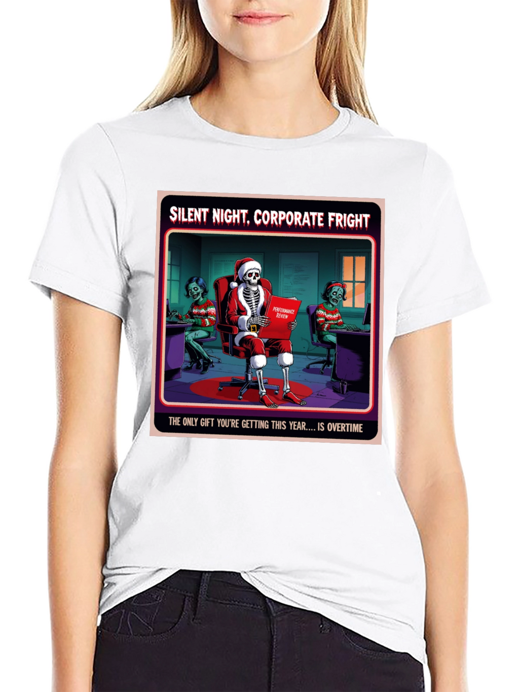 Silent Night Corporate Fright T-Shirt