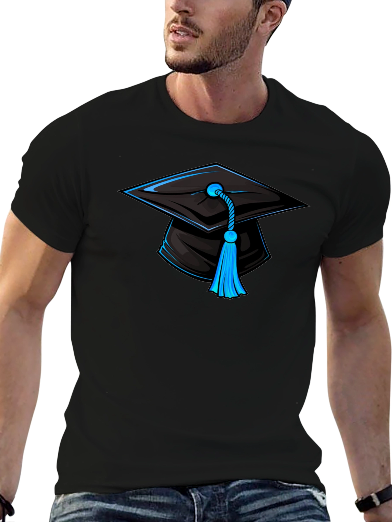 Graduation Cap Graphic Tee - Class of 2024