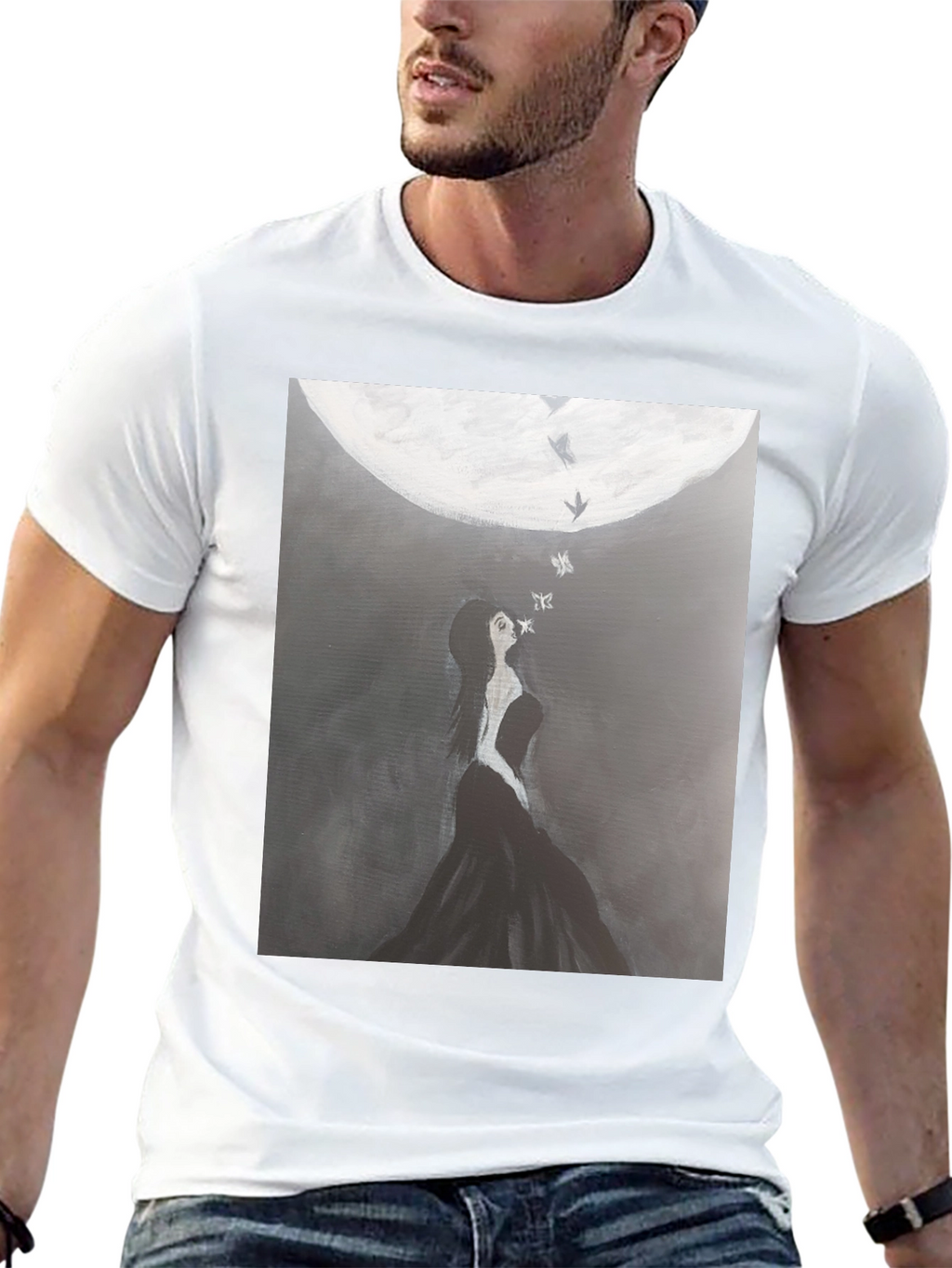 Moonlit Dreamer Graphic Tee