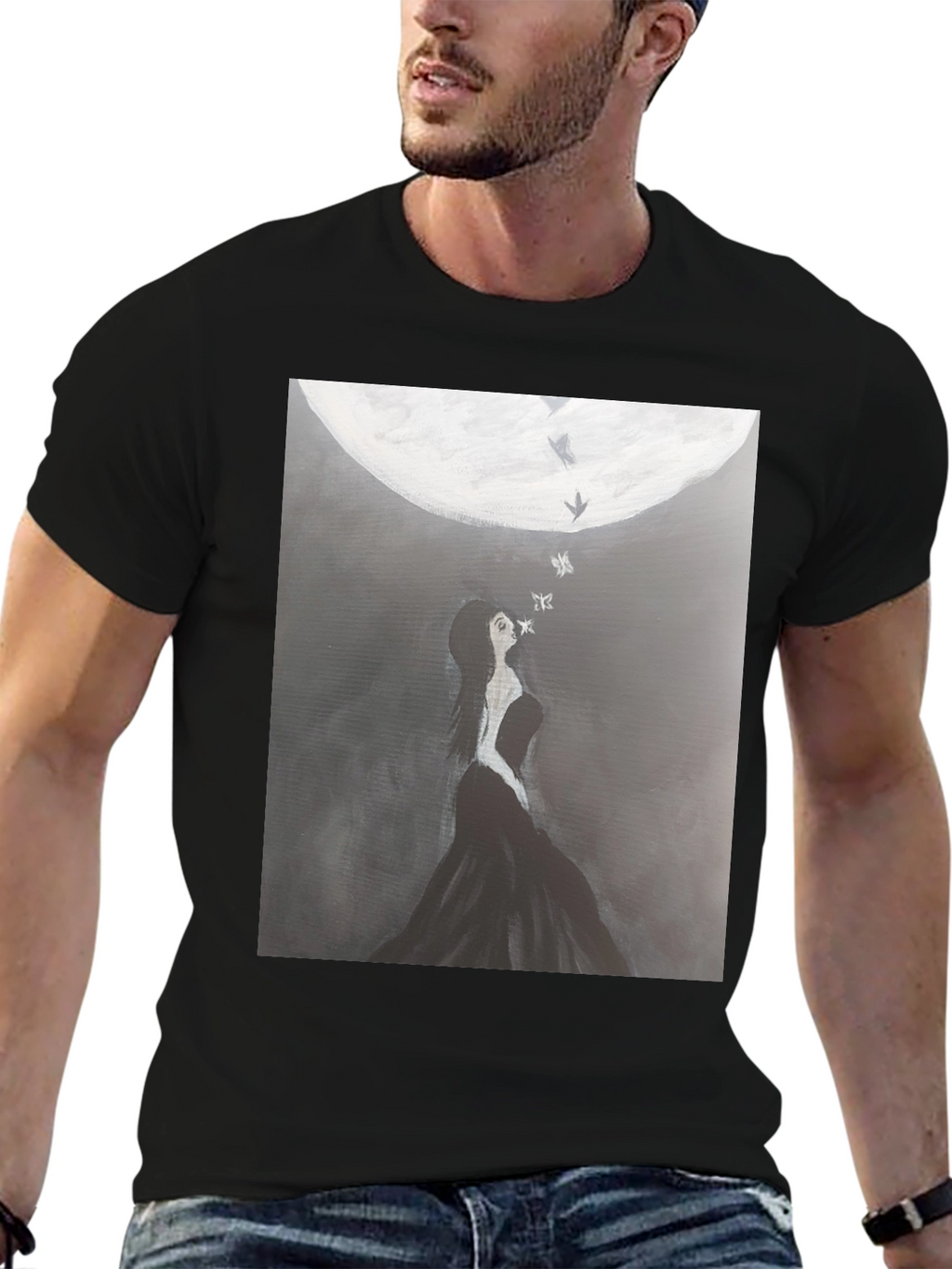 Moonlit Dreamer Graphic Tee