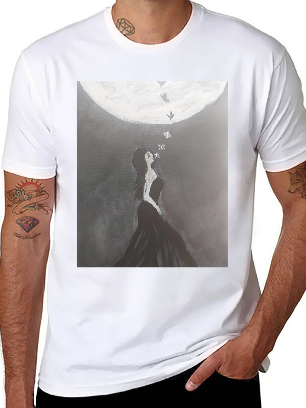 Moonlit Dreamer Graphic Tee