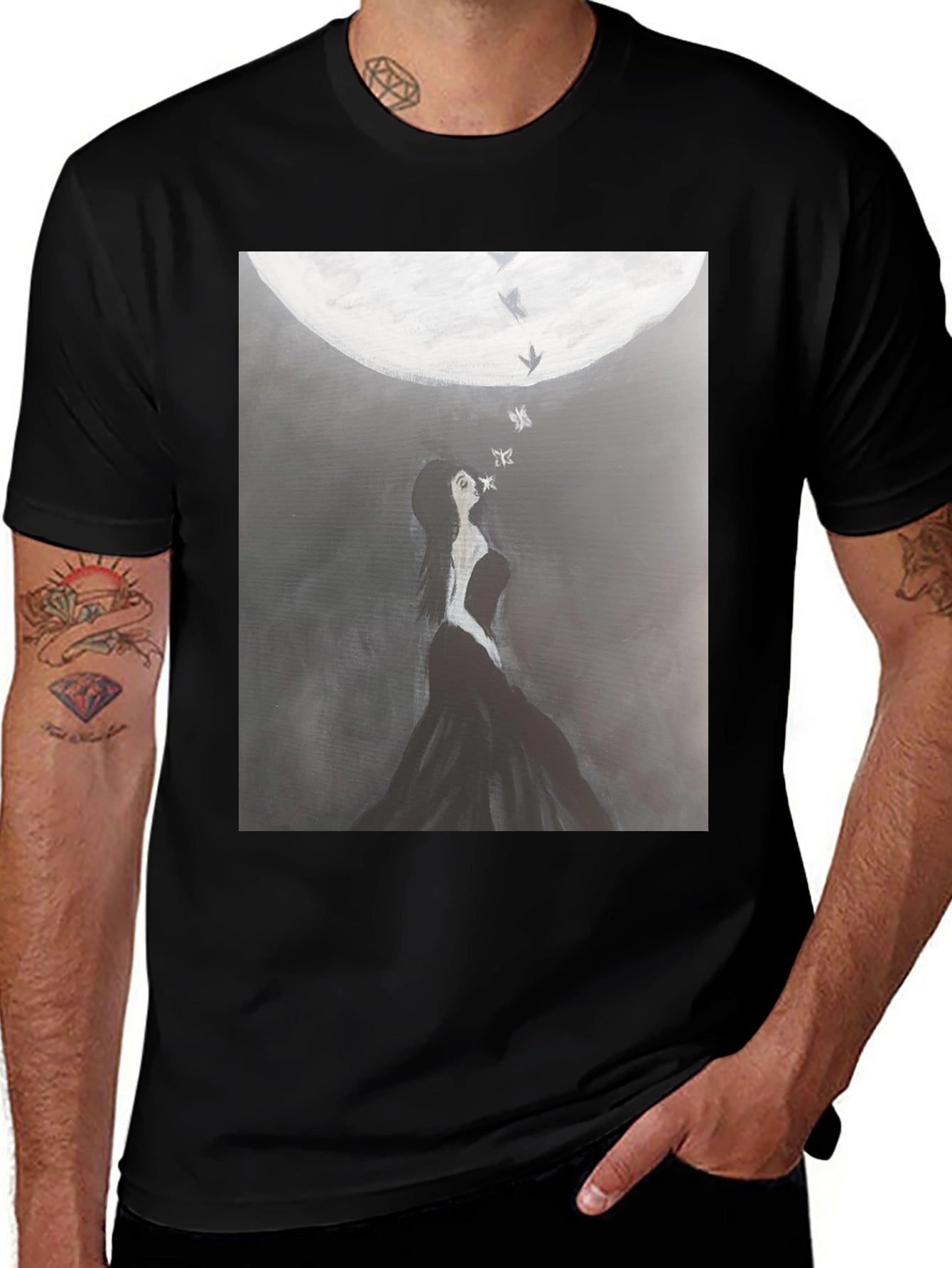 Moonlit Dreamer Graphic Tee