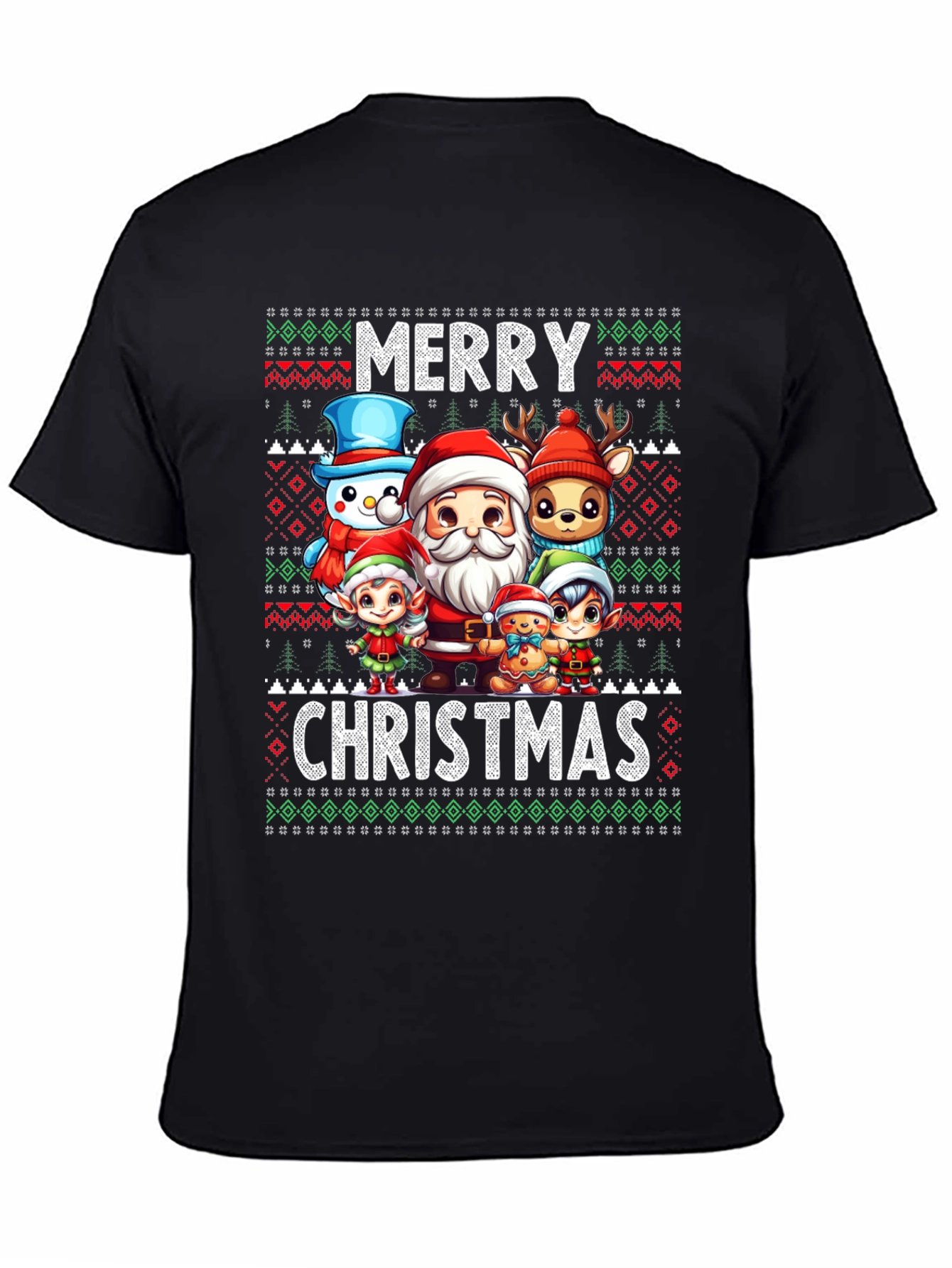 Merry Christmas Character T-Shirt