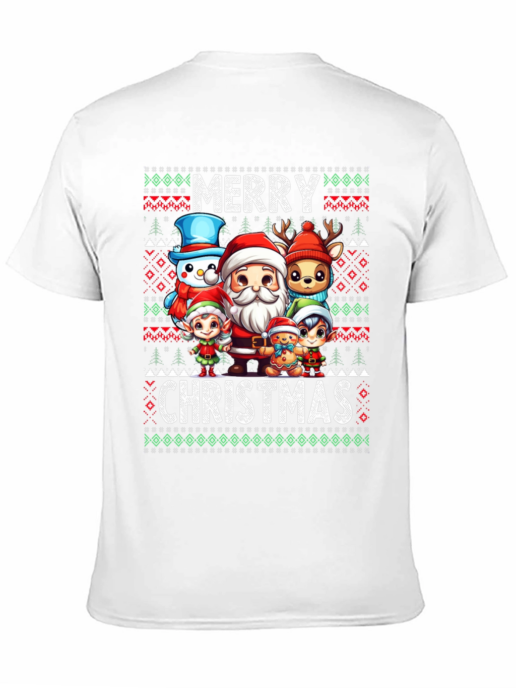 Merry Christmas Character T-Shirt