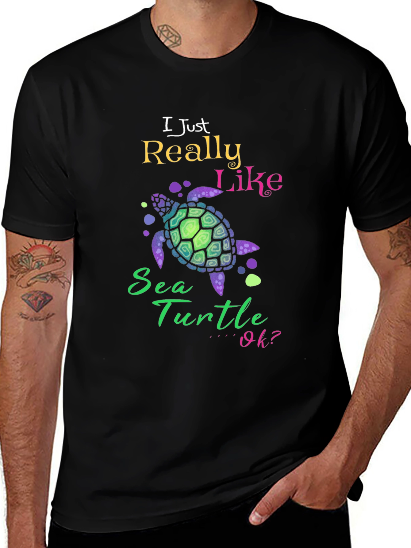Sea Turtle Graphic Tee - Fun & Stylish T-Shirt