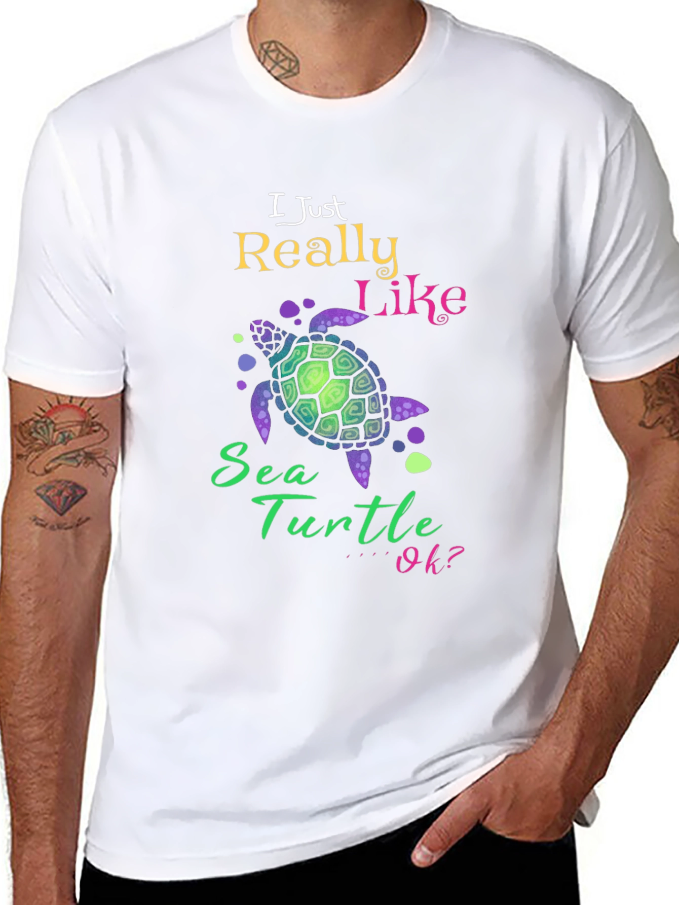 Sea Turtle Graphic Tee - Fun & Stylish T-Shirt