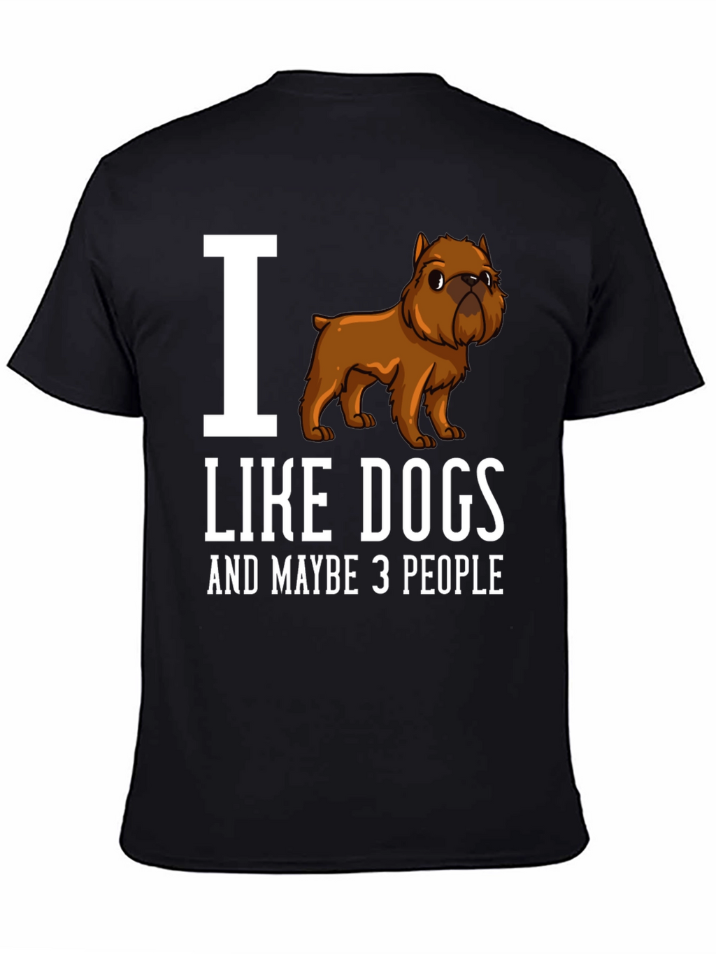 I Love Dogs Funny Graphic T-Shirt