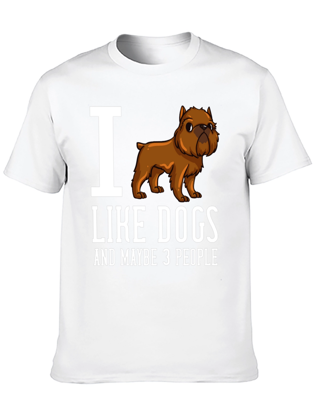 I Love Dogs Funny Graphic T-Shirt