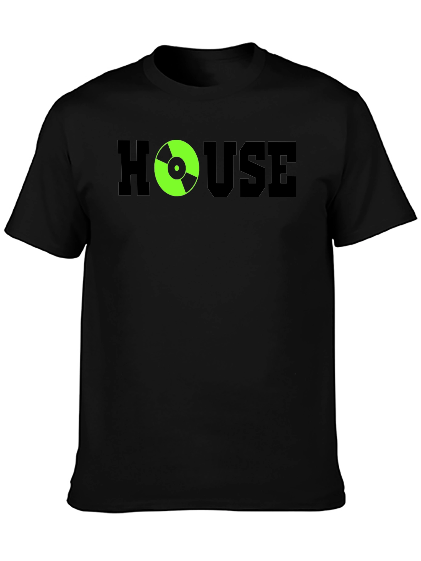 House Music DJ Record Graphic T-Shirt