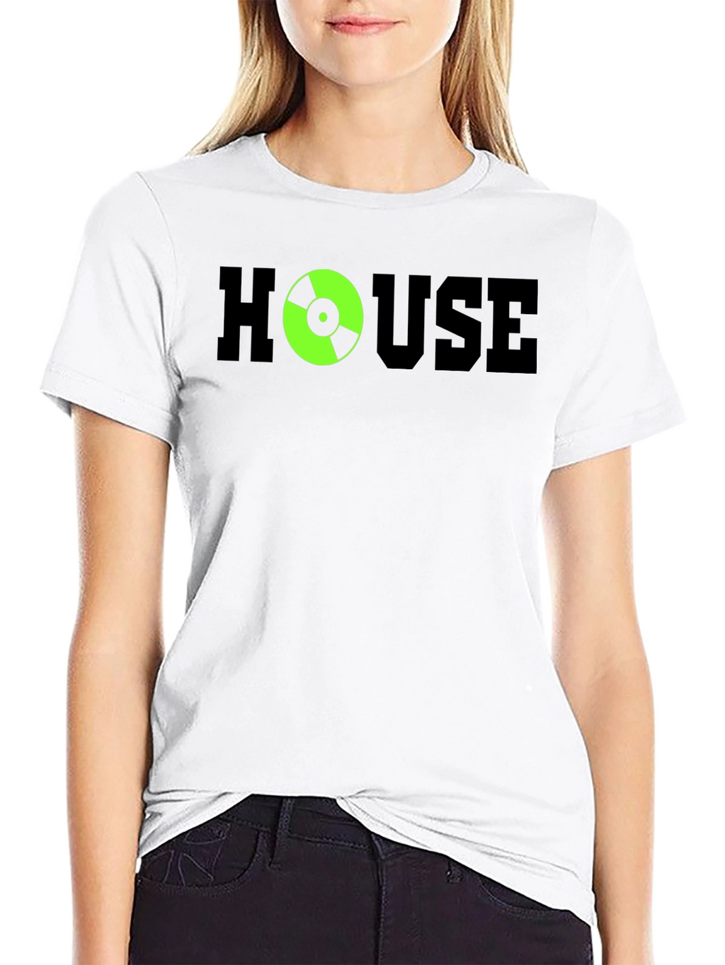 House Music DJ Record Graphic T-Shirt