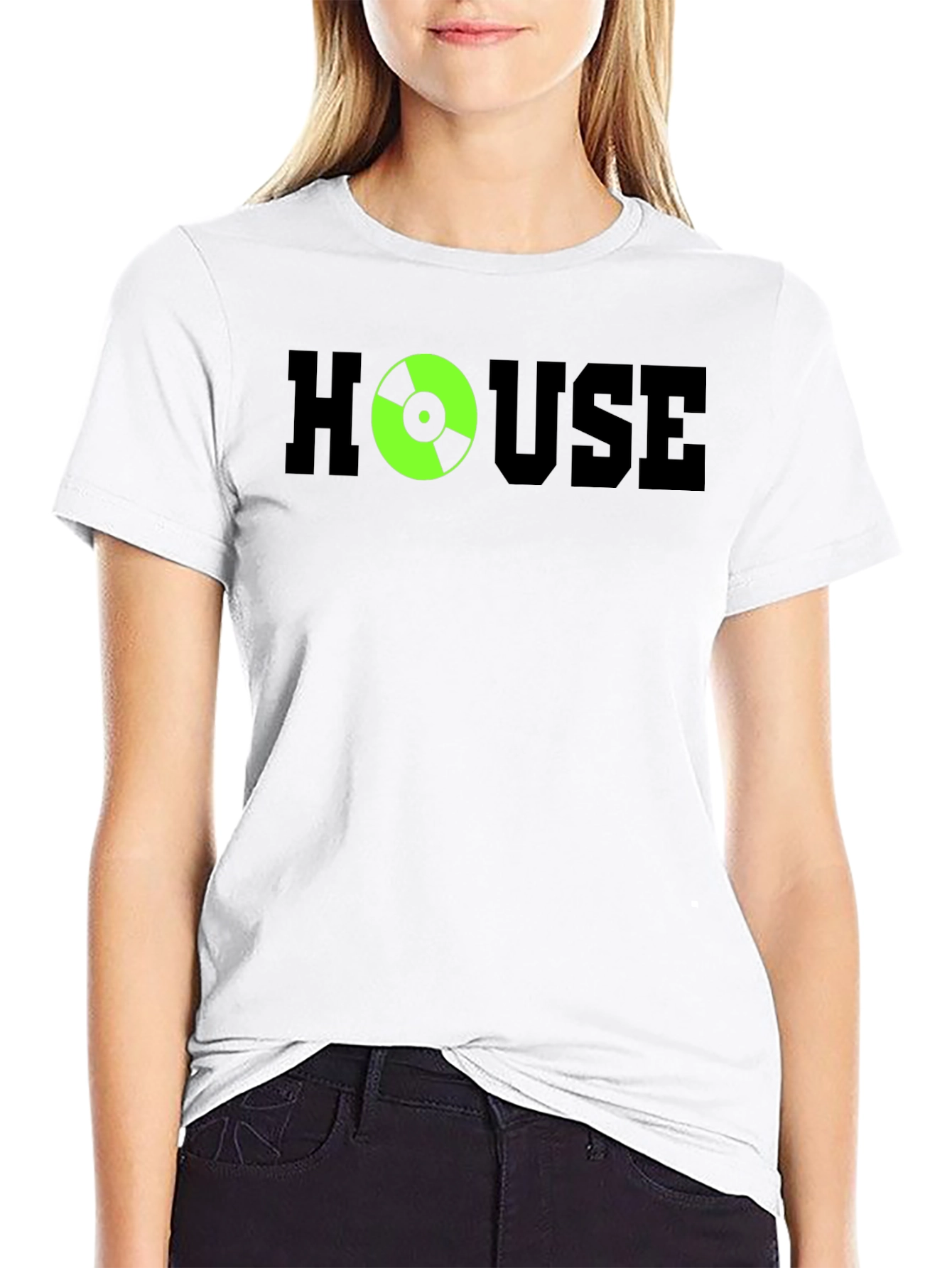 House Music DJ Record Graphic T-Shirt