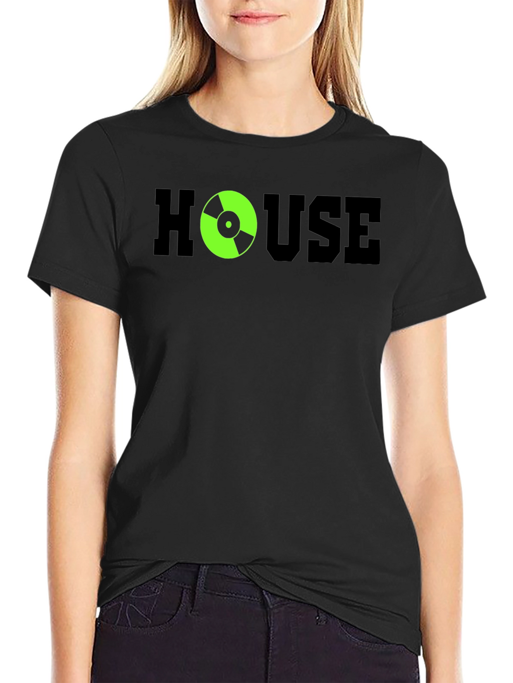 House Music DJ Record Graphic T-Shirt