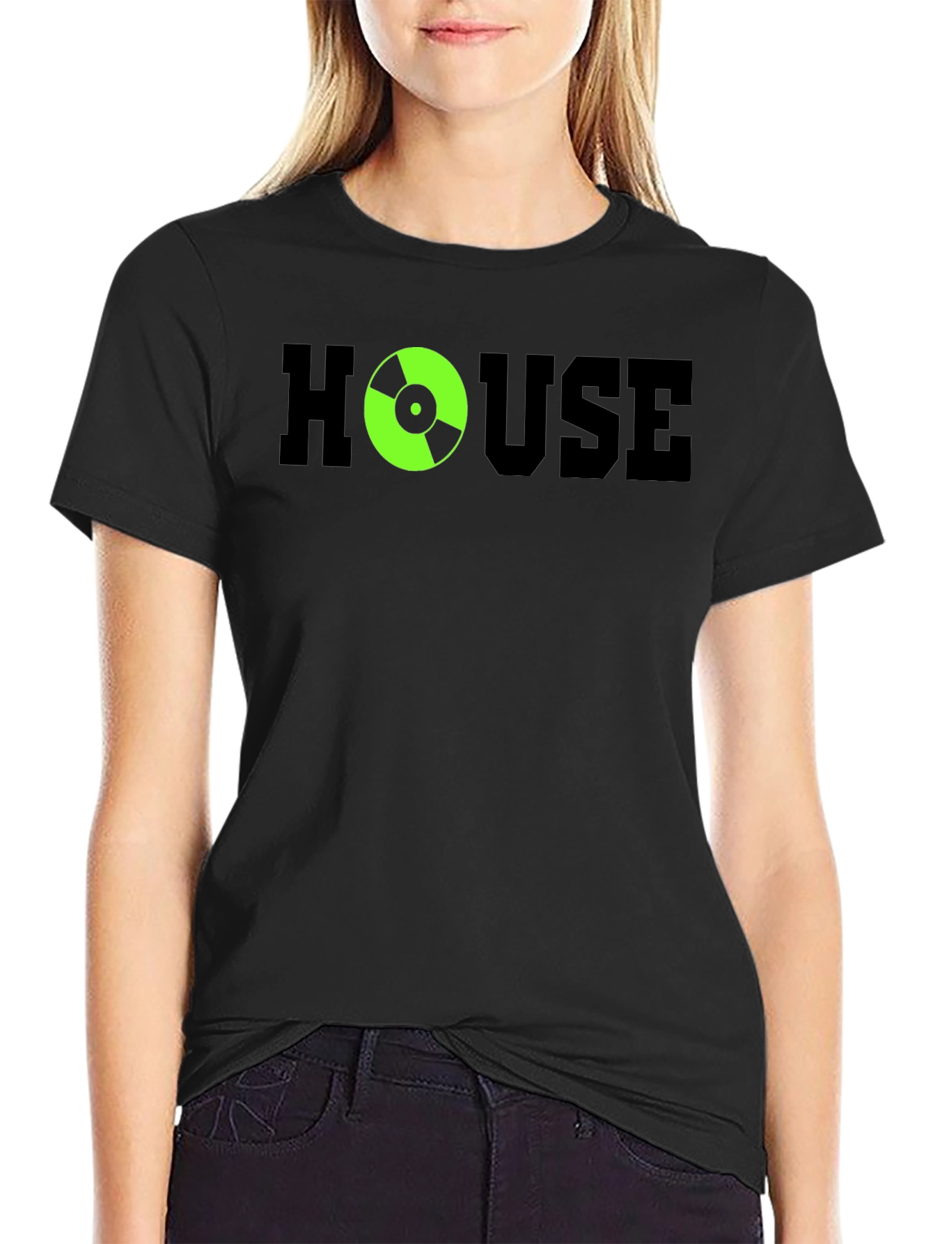 House Music DJ Record Graphic T-Shirt
