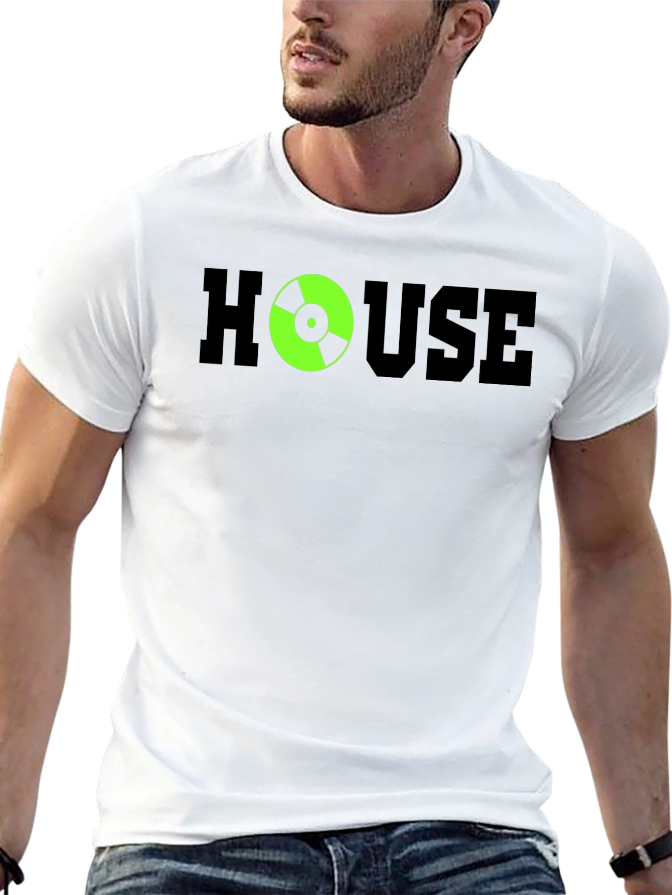 House Music DJ Record Graphic T-Shirt