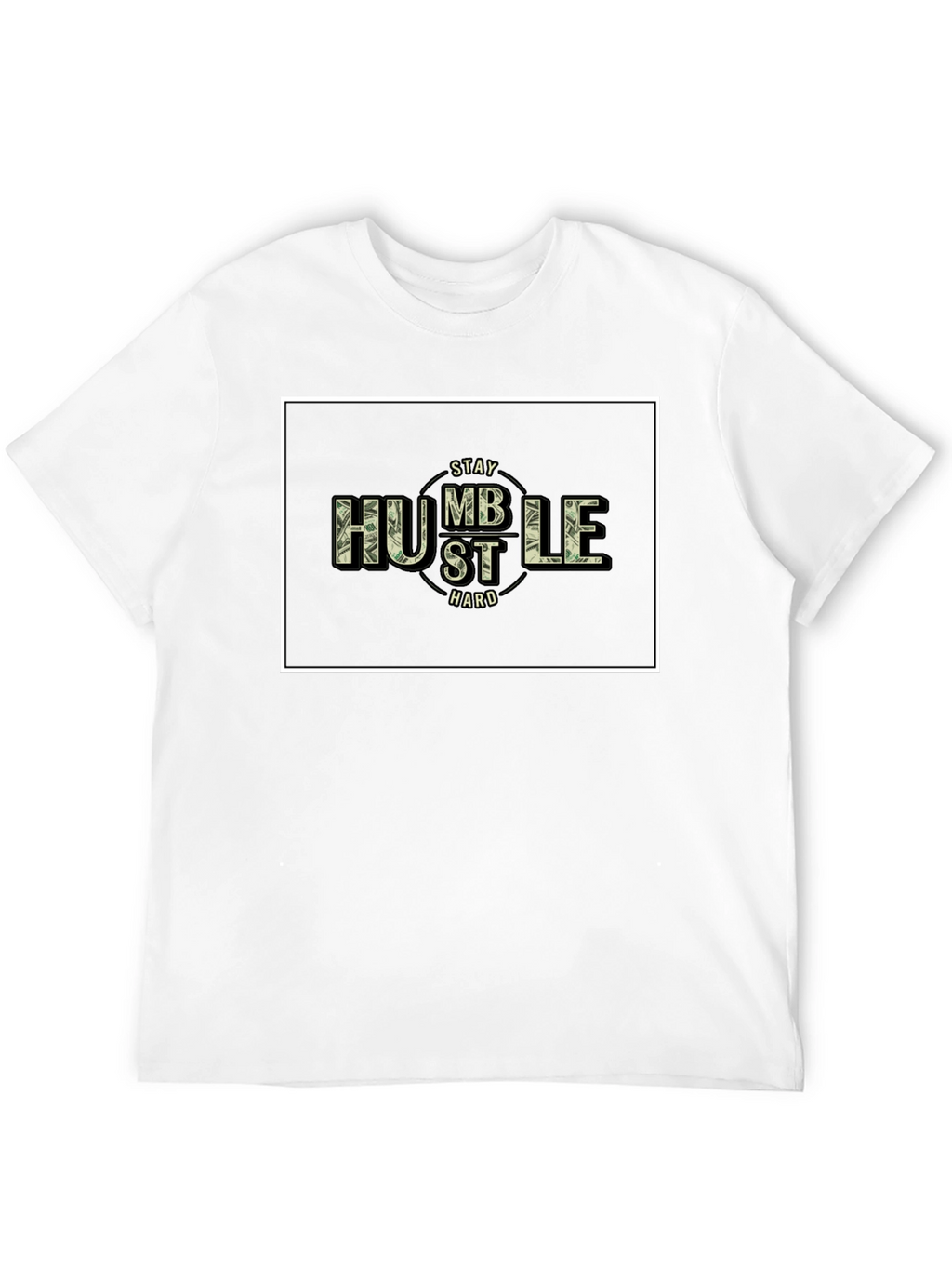 Stay Humble Hustle Hard Black T-Shirt