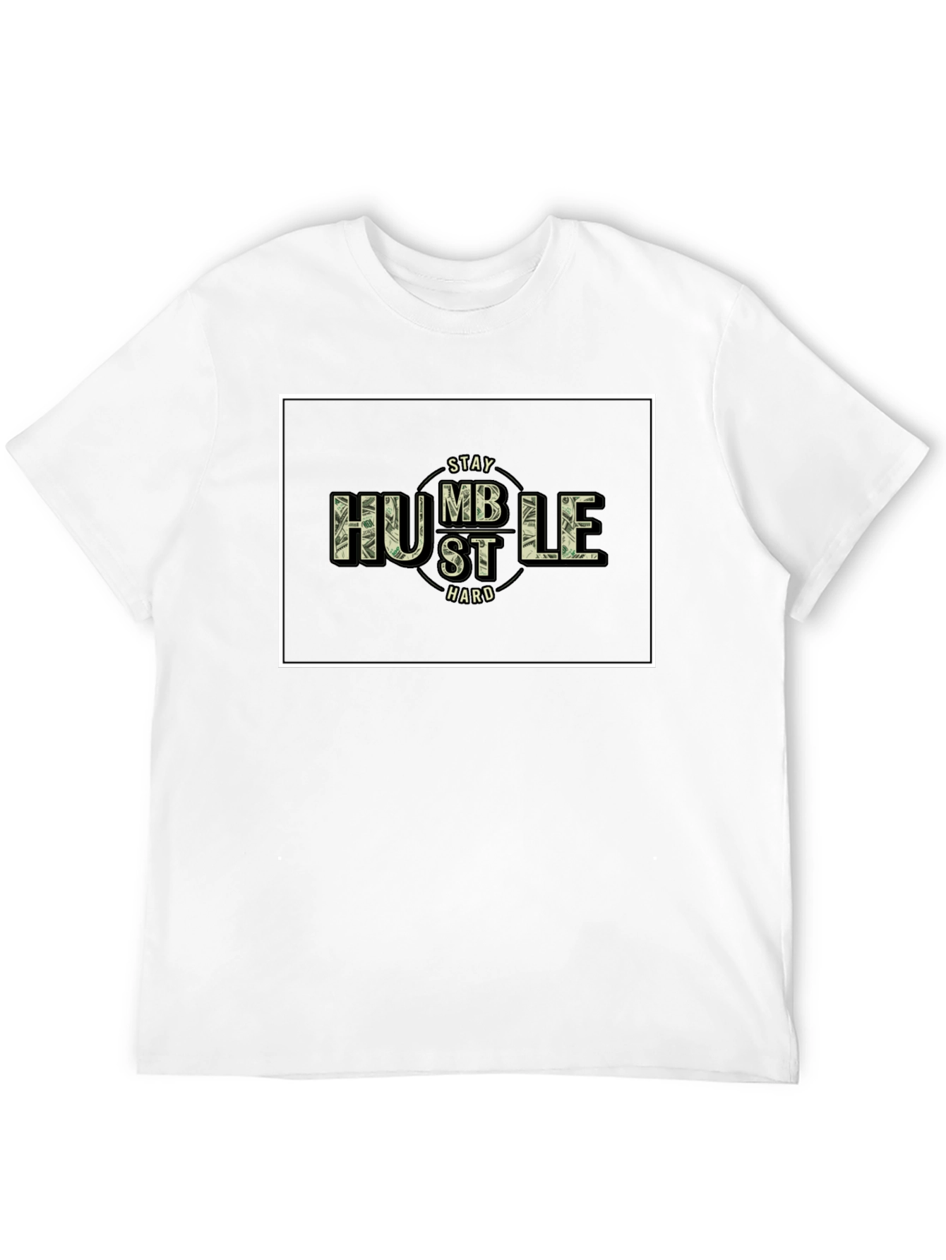 Stay Humble Hustle Hard Black T-Shirt