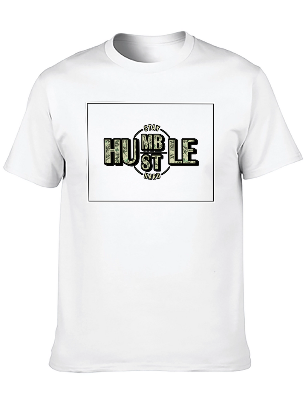 Stay Humble Hustle Hard Black T-Shirt
