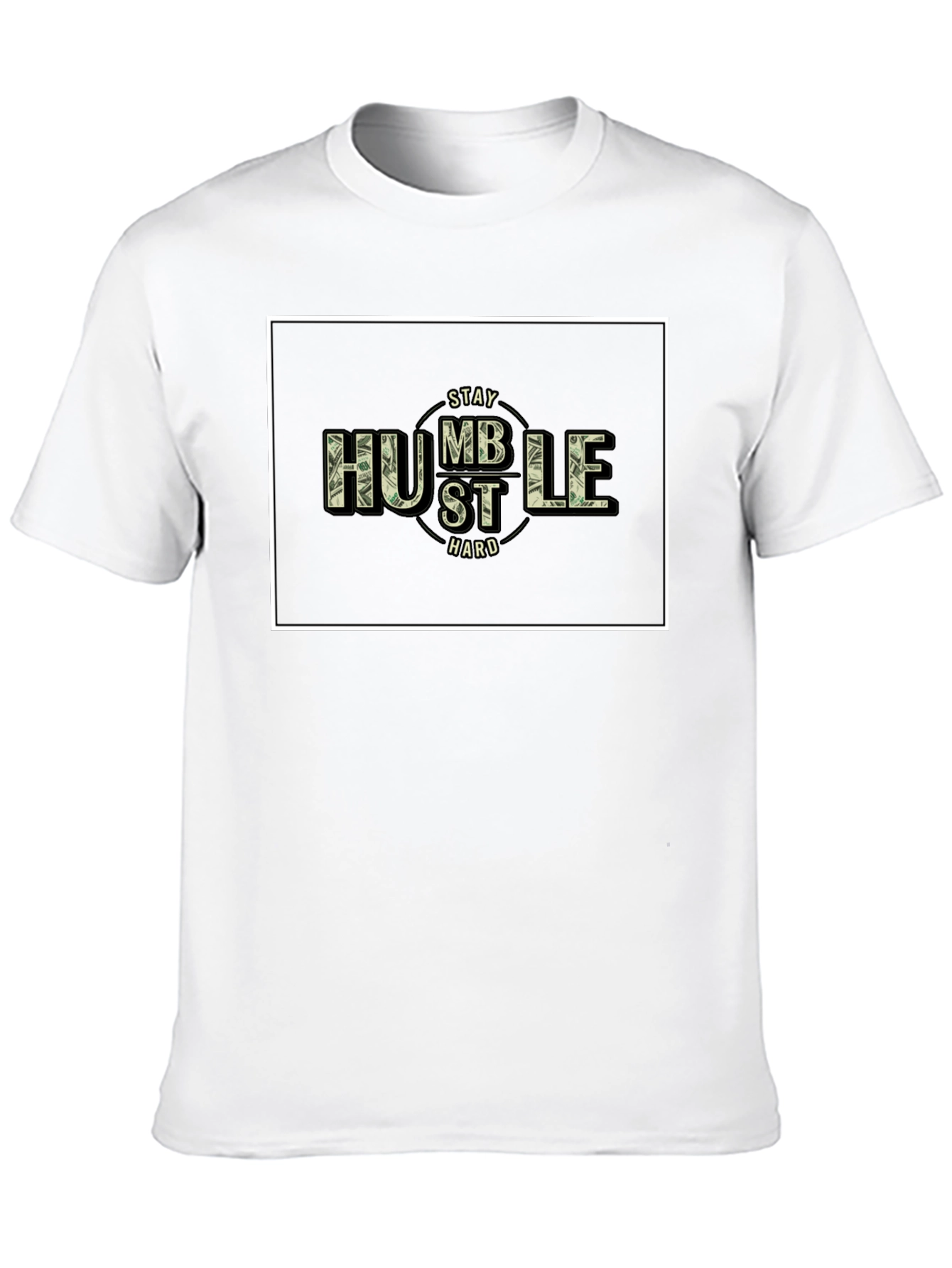 Stay Humble Hustle Hard Black T-Shirt