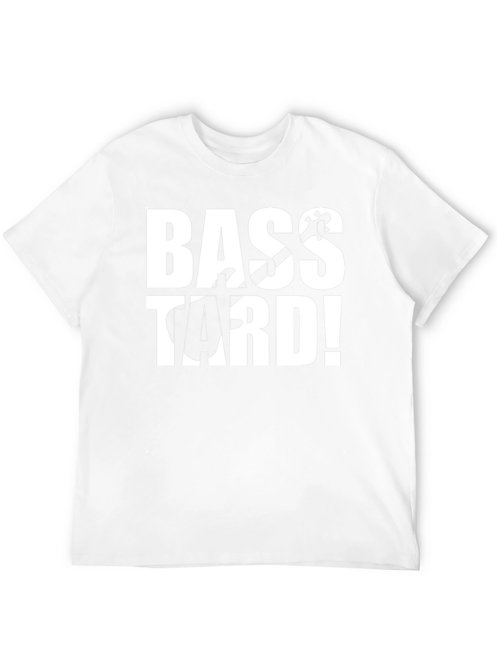 Bass-tard Black Graphic T-Shirt