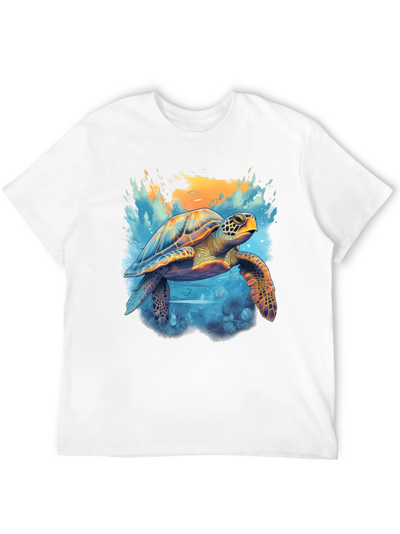 Sea Turtle Graphic Tee - Ocean Lovers T-Shirt