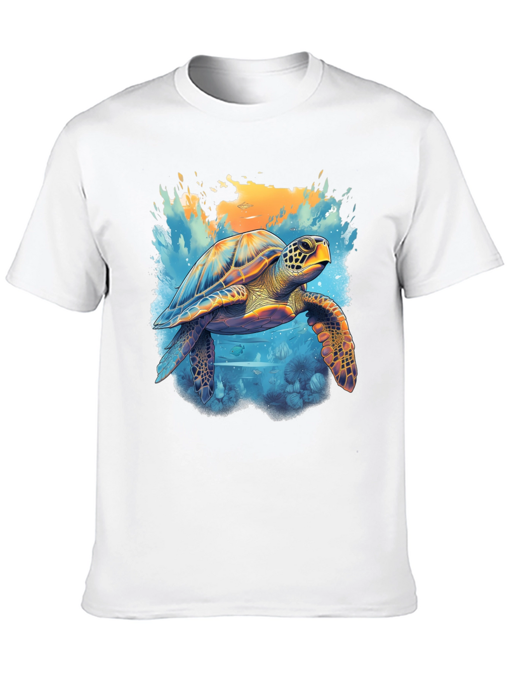 Sea Turtle Graphic Tee - Ocean Lovers T-Shirt