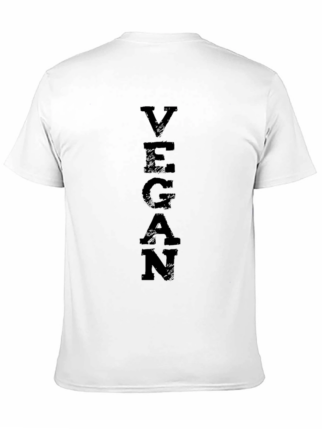 Vegan Graphic Tee - Black Unisex T-Shirt