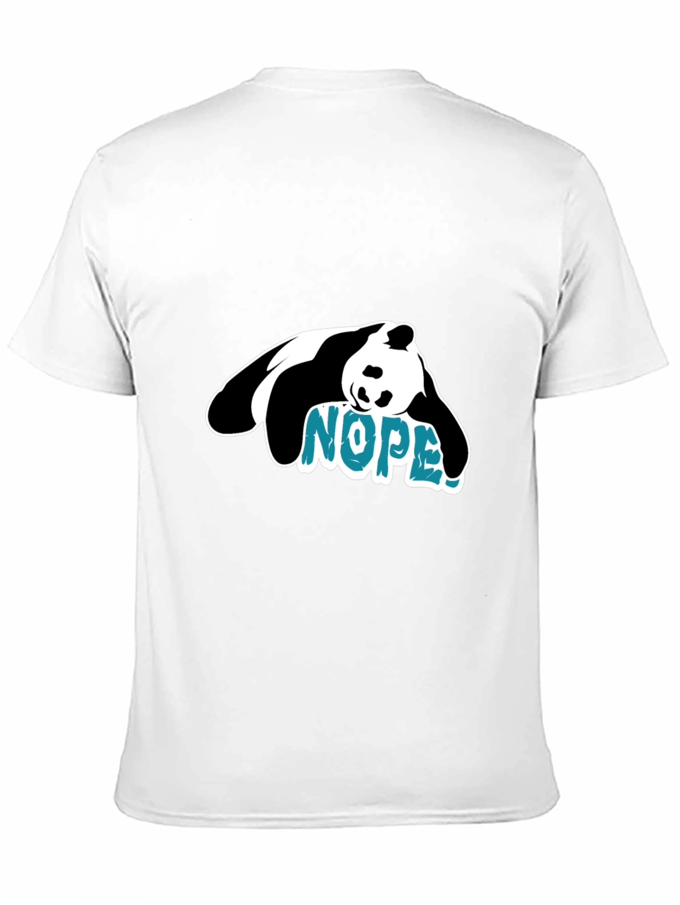 Nope Panda Graphic Tee - Lazy Day Vibes