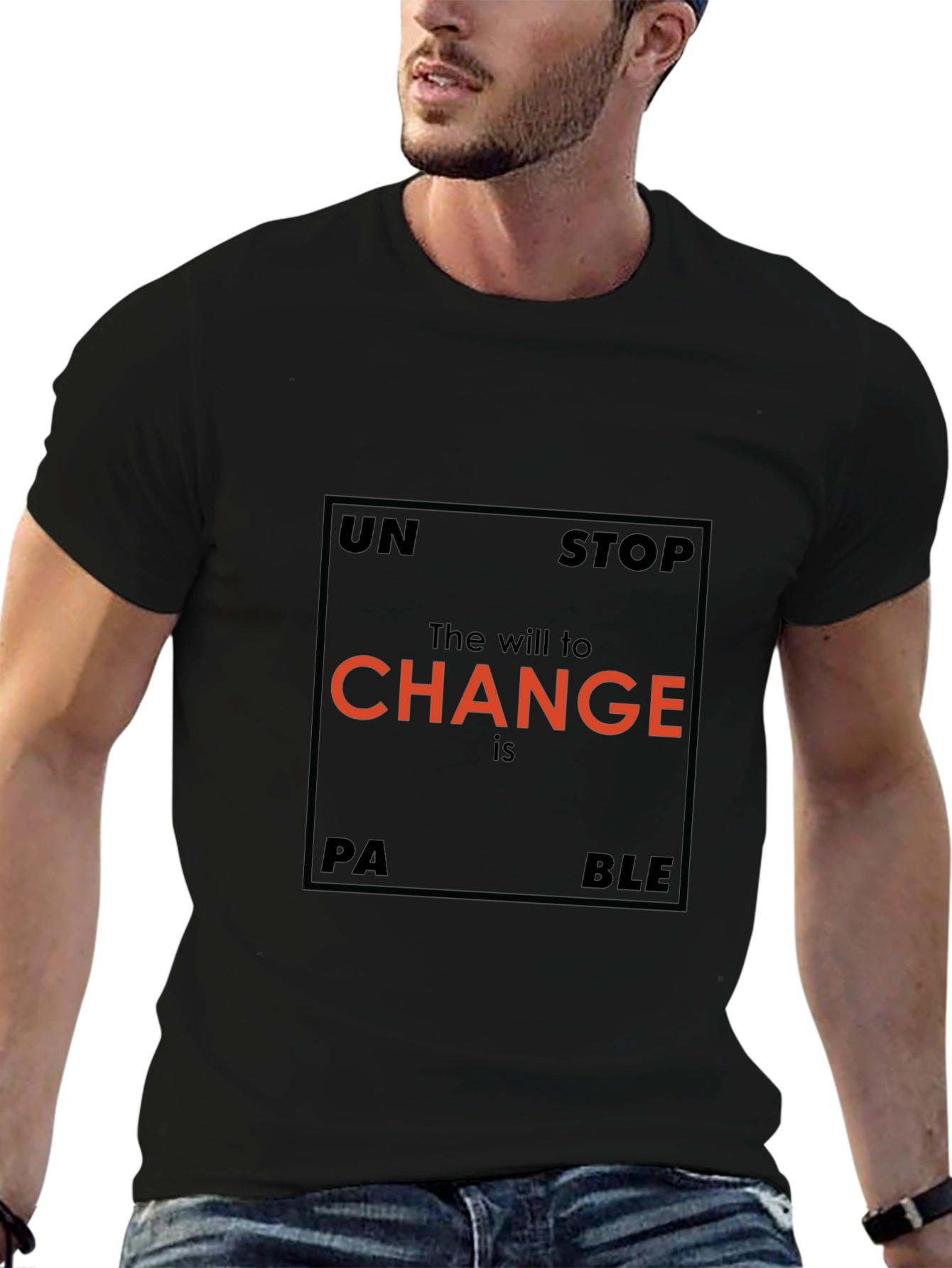 Unstoppable Change Graphic T-Shirt
