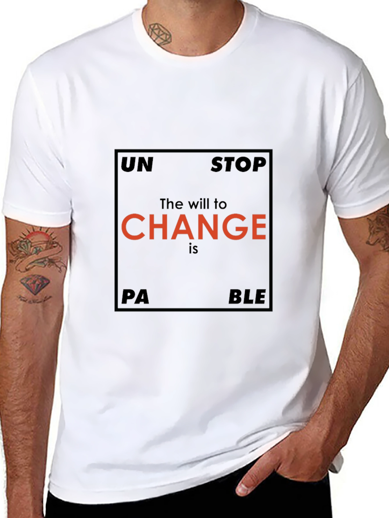 Unstoppable Change Graphic T-Shirt