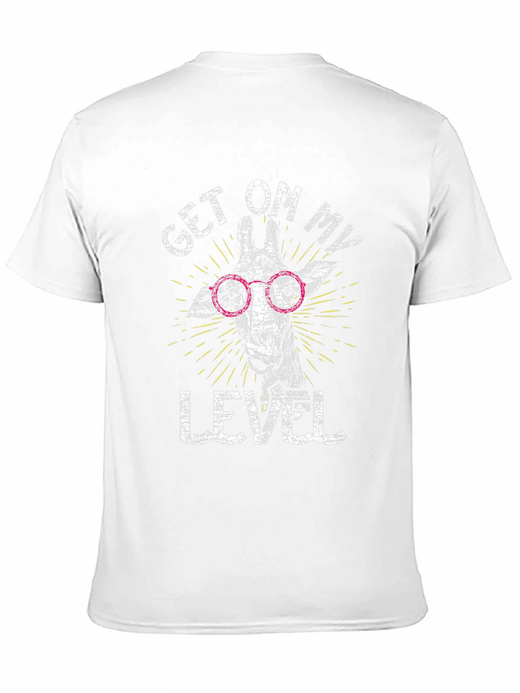 Get On My Level Giraffe Graphic Tee