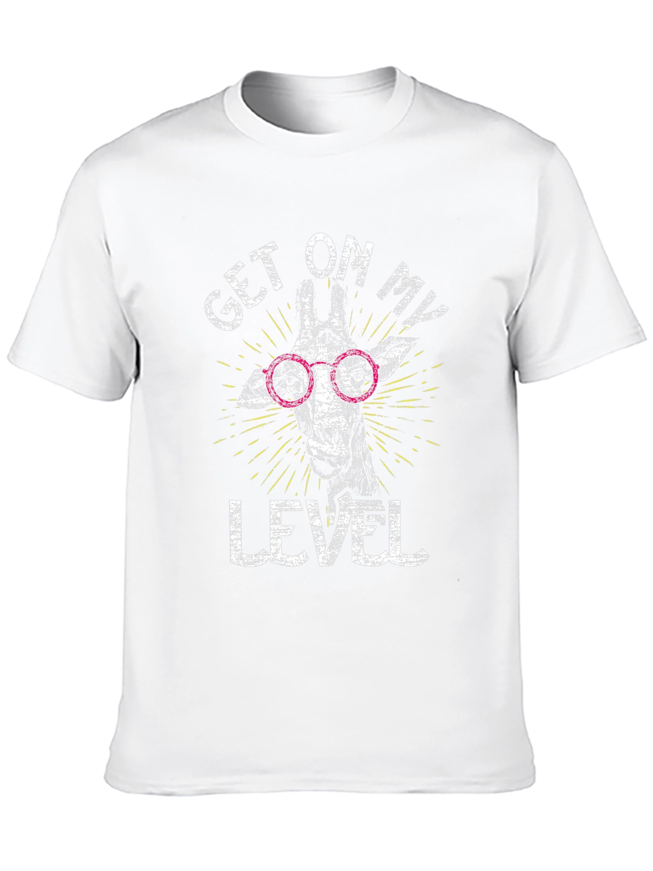 Get On My Level Giraffe Graphic Tee