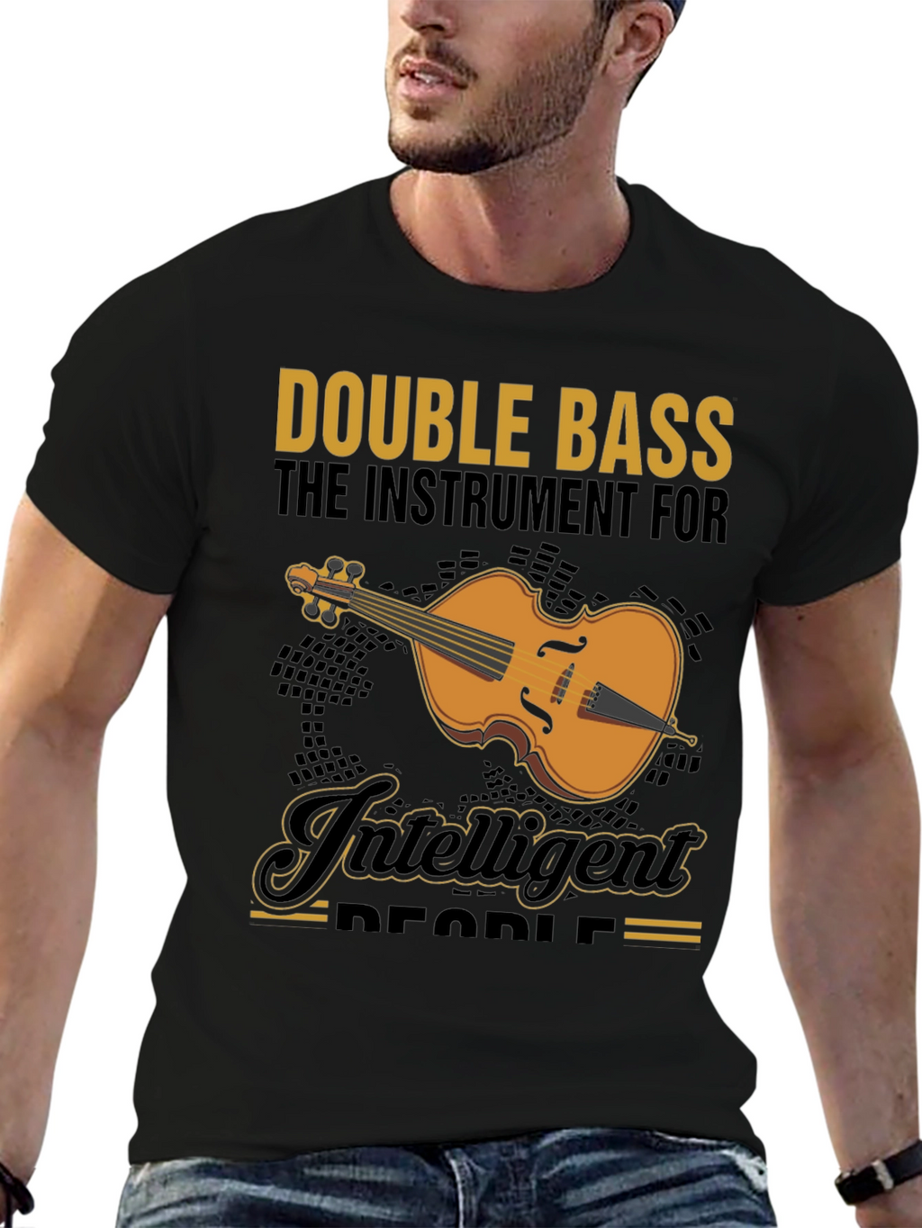Double Bass Instrument T-Shirt