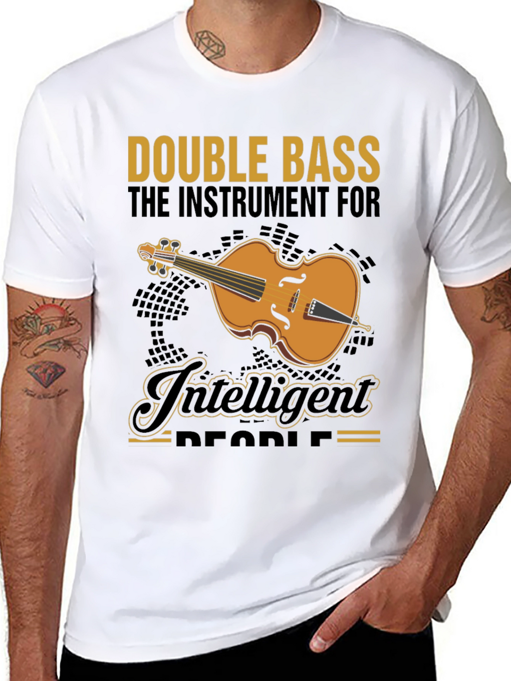 Double Bass Instrument T-Shirt