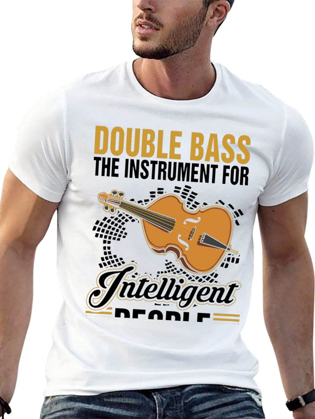 Double Bass Instrument T-Shirt
