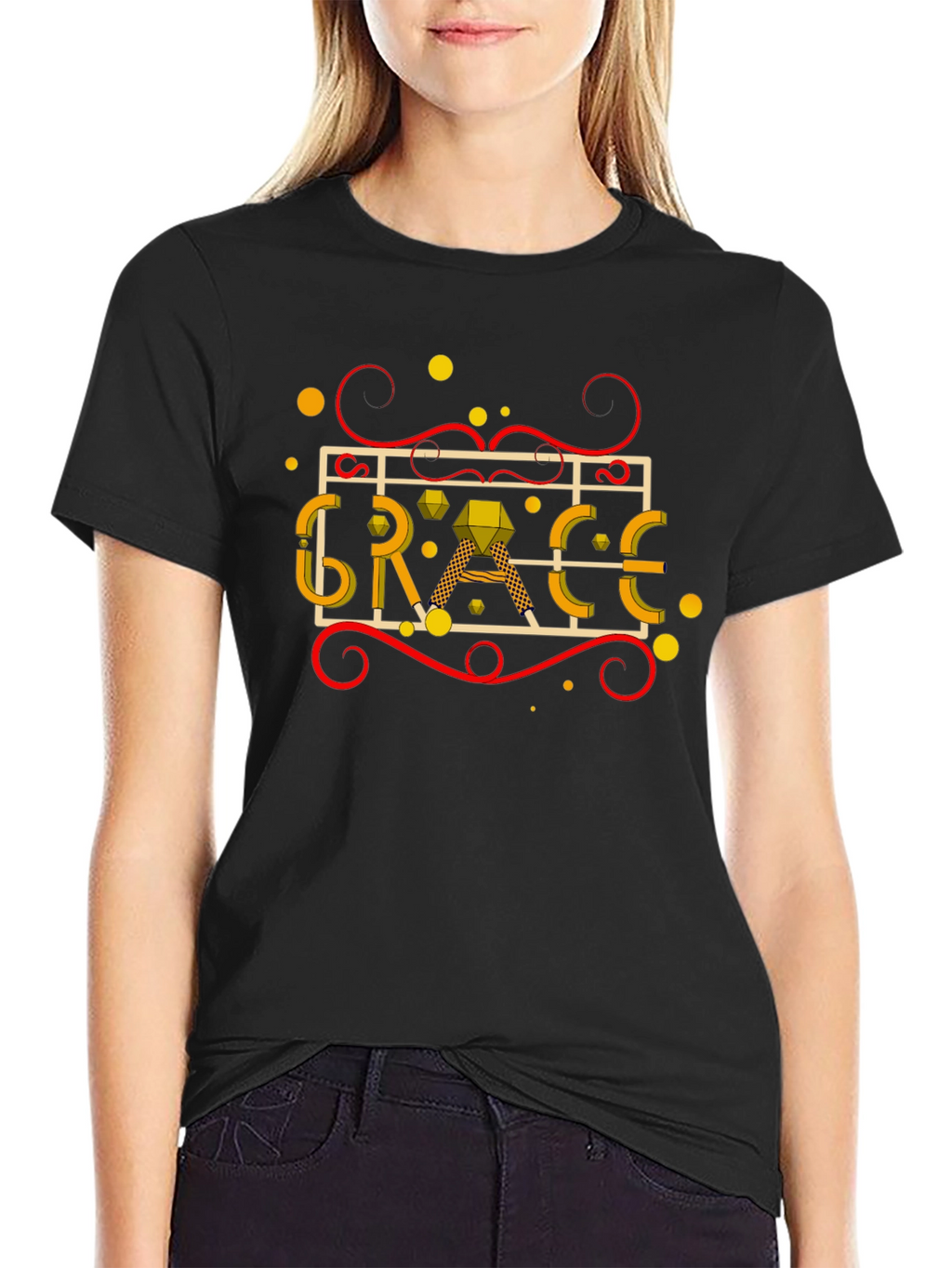 Grace Graphic Tee - Unique Design T-Shirt