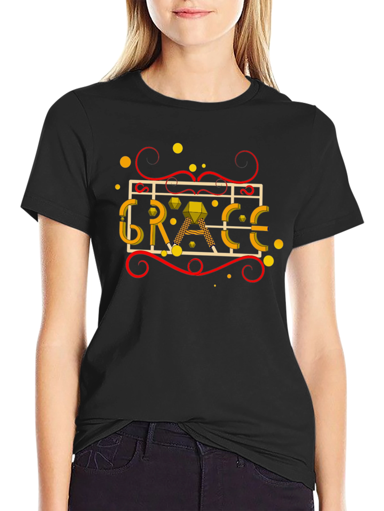 Grace Graphic Tee - Unique Design T-Shirt