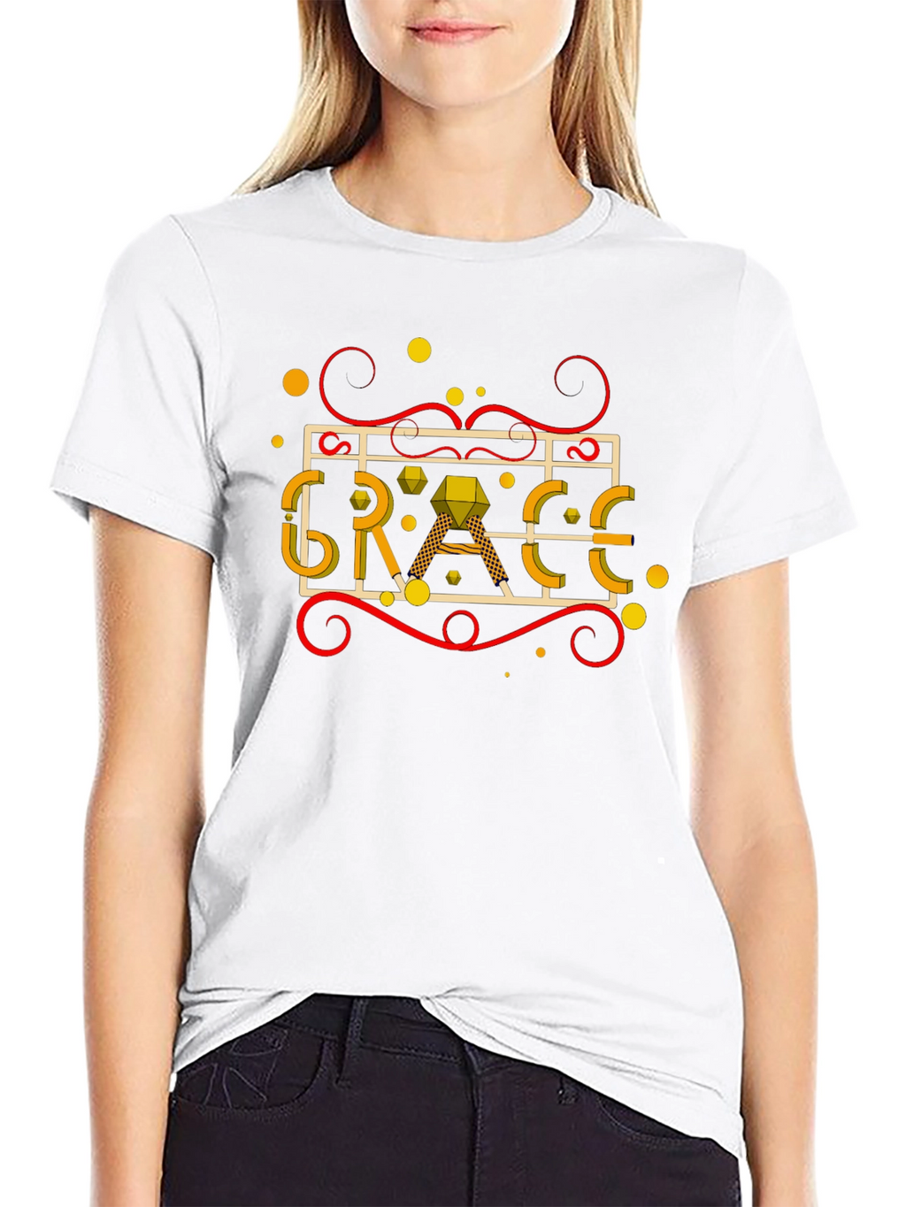 Grace Graphic Tee - Unique Design T-Shirt