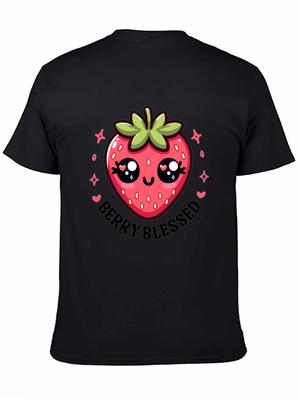 Berry Blessed Cute Strawberry T-Shirt