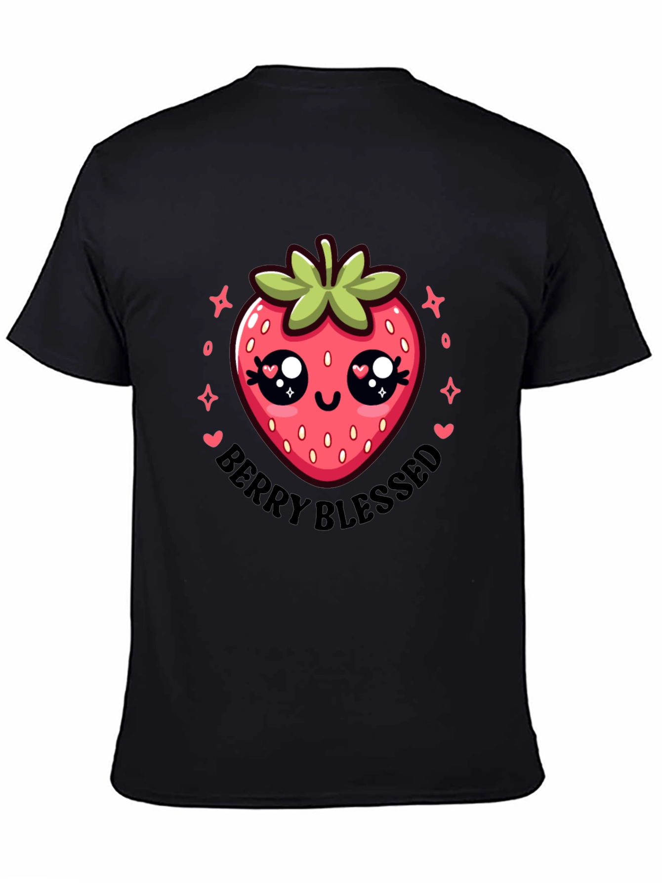 Berry Blessed Cute Strawberry T-Shirt