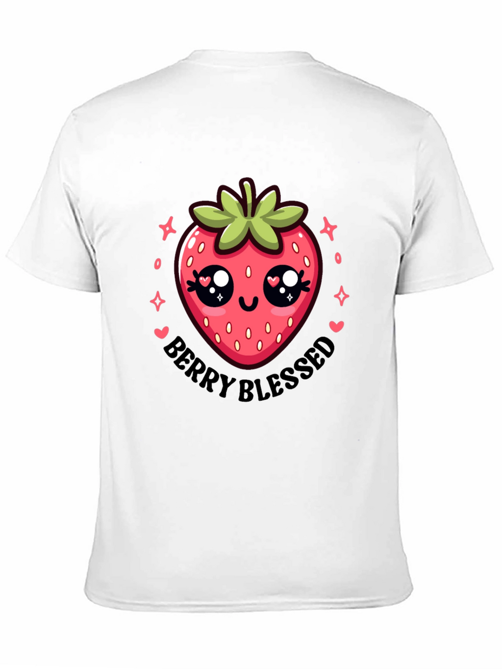 Berry Blessed Cute Strawberry T-Shirt