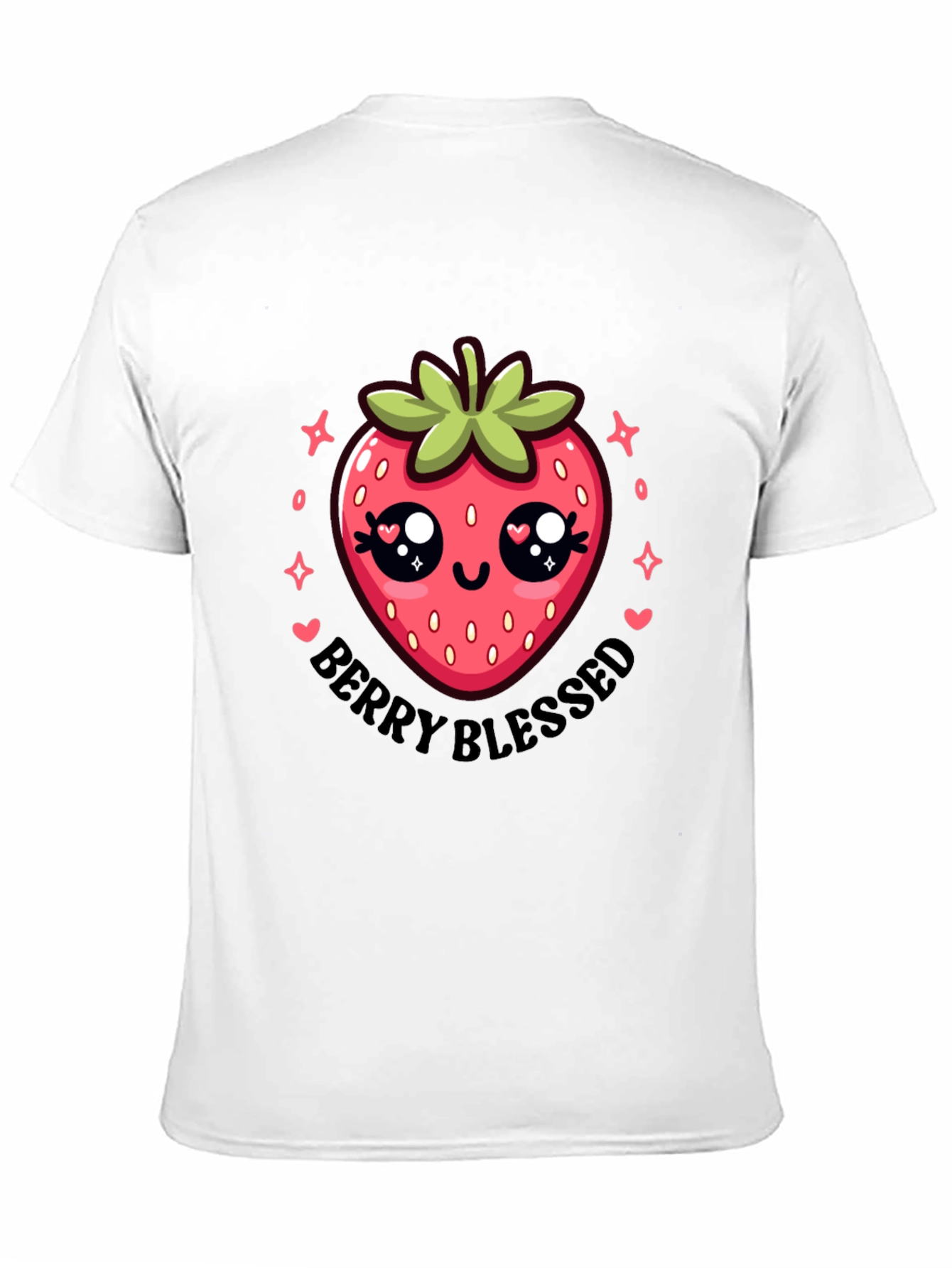Berry Blessed Cute Strawberry T-Shirt