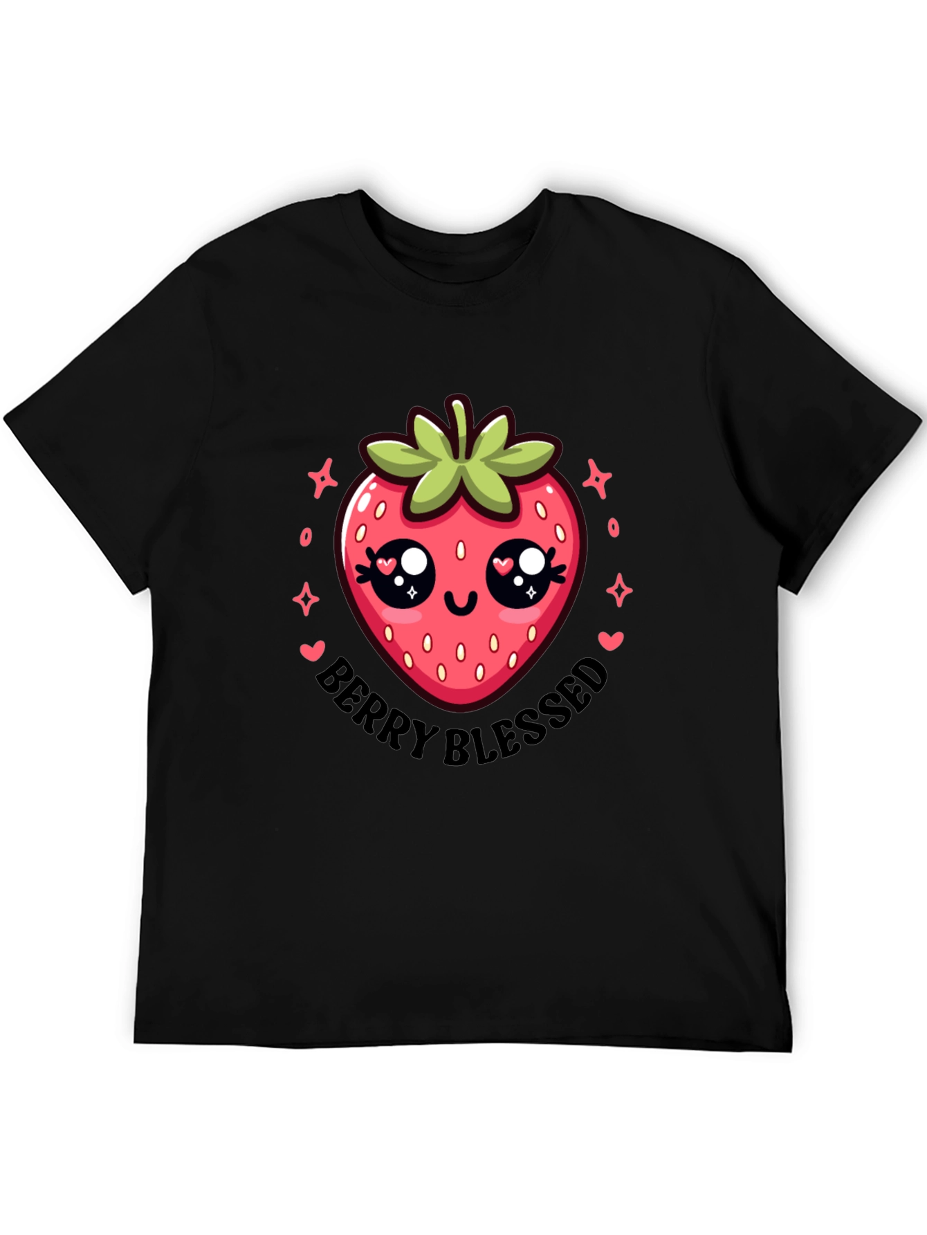 Berry Blessed Cute Strawberry T-Shirt