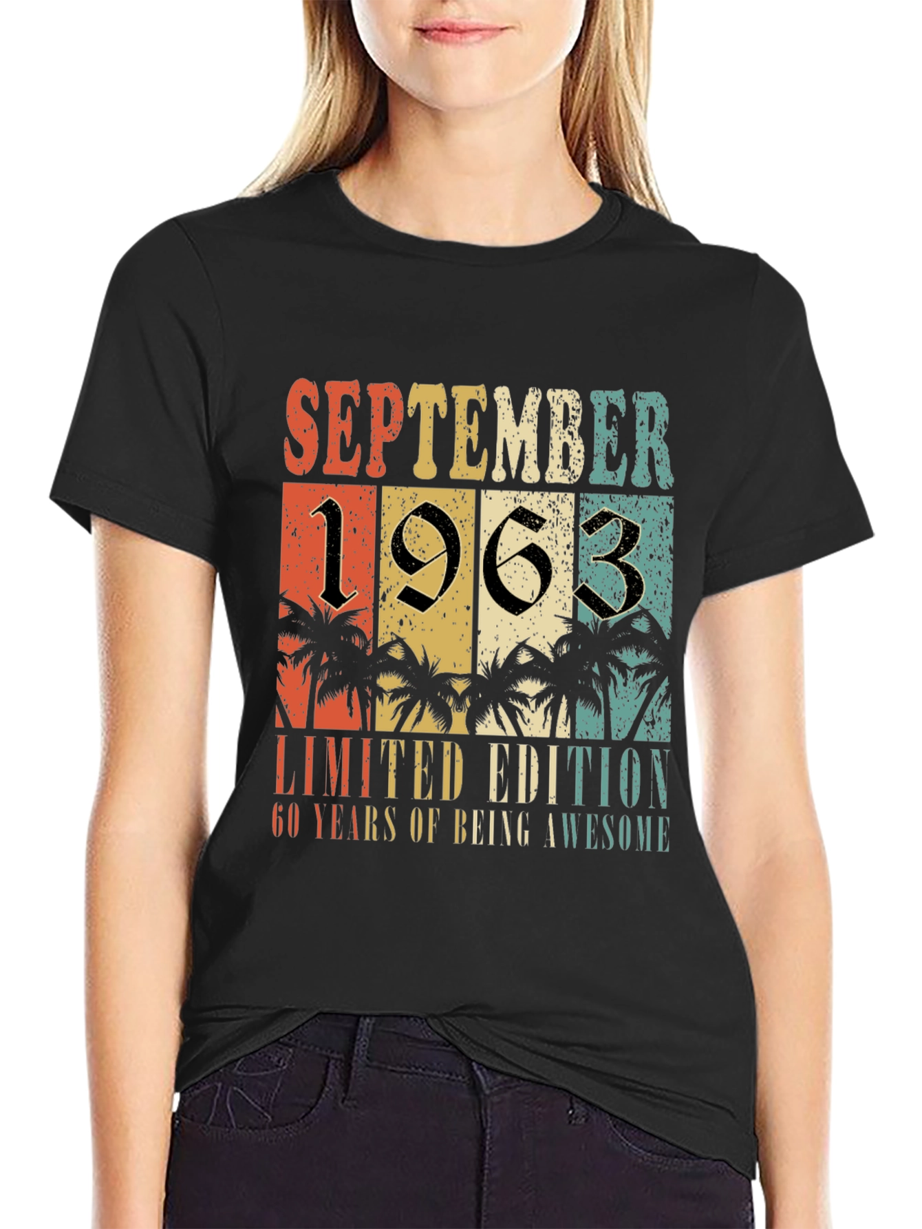 September 1963 Limited Edition 60th Birthday T-Shirt