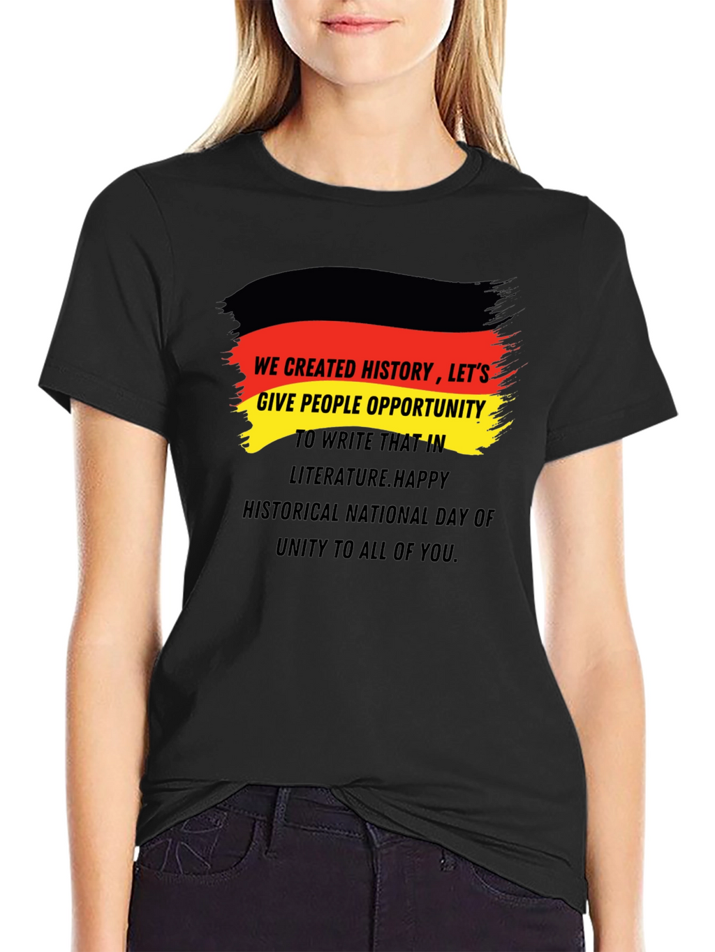 German Unity Day T-Shirt - We Created History!