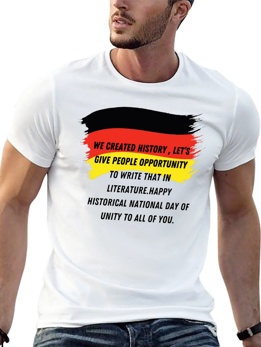 German Unity Day T-Shirt - We Created History!
