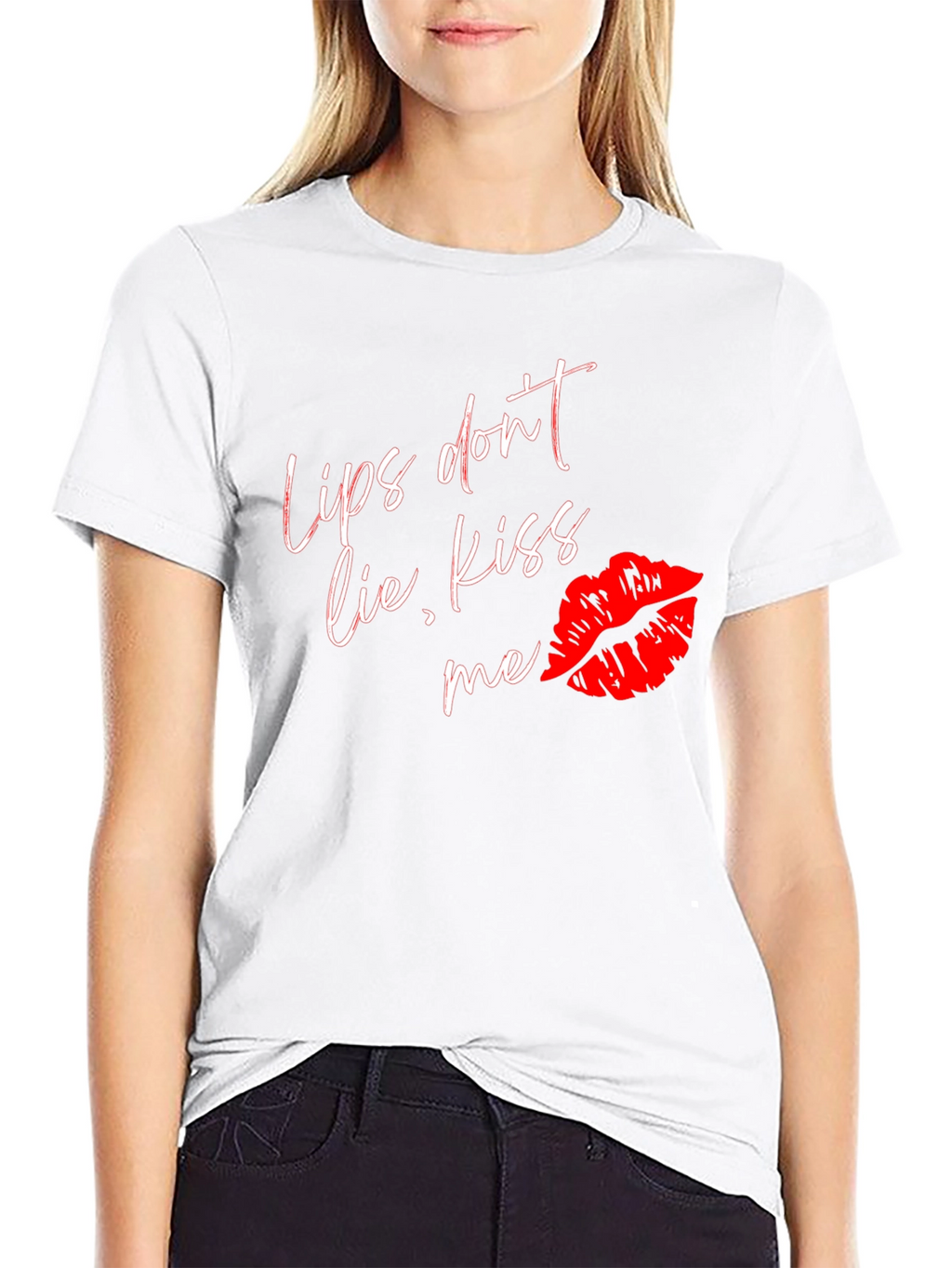 Lips Dont Lie Kiss Me T-Shirt