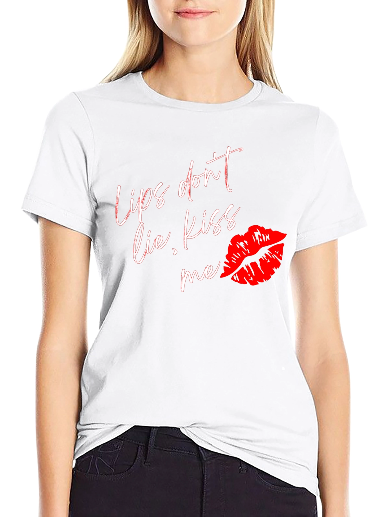 Lips Dont Lie Kiss Me T-Shirt