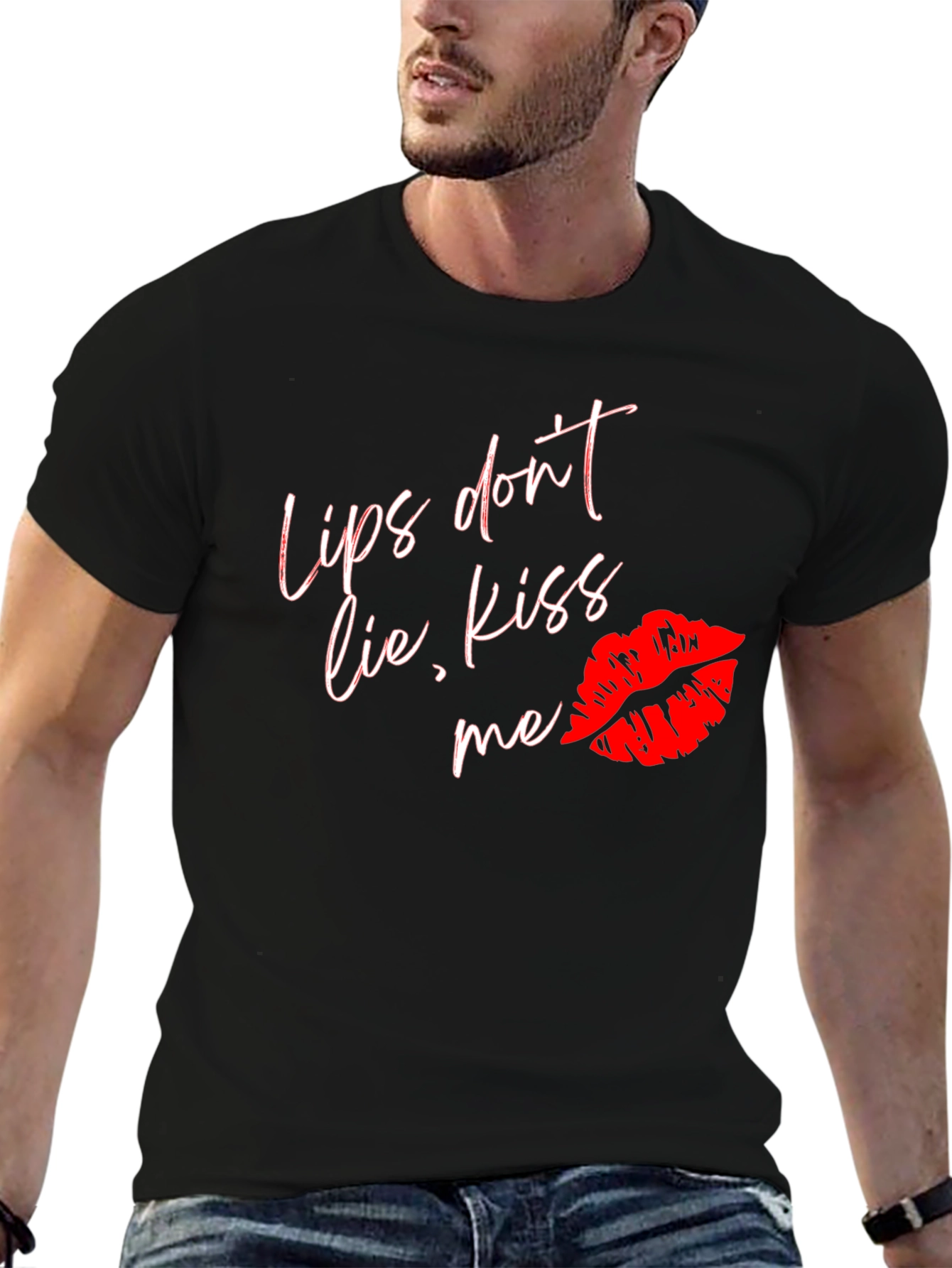 Lips Dont Lie Kiss Me T-Shirt