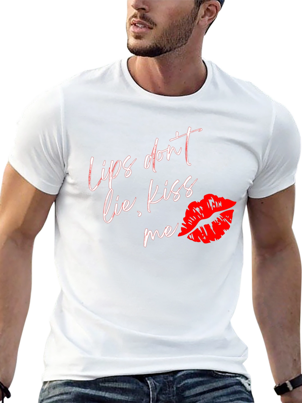 Lips Dont Lie Kiss Me T-Shirt